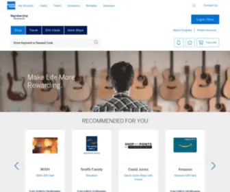 Membershiprewards.com.au(American Express Membership Rewards) Screenshot