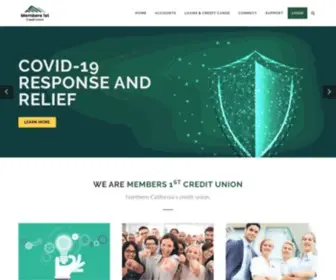 Membersonline.org(Members 1st Credit Union) Screenshot