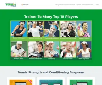 Memberstennisfitness.com(Tennis Strength and Conditioning Programs) Screenshot