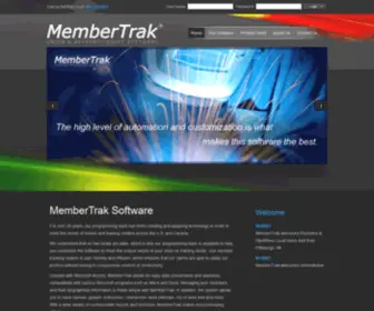 Membertraksoftware.com(MemberTrak Software by CGM Technologies) Screenshot