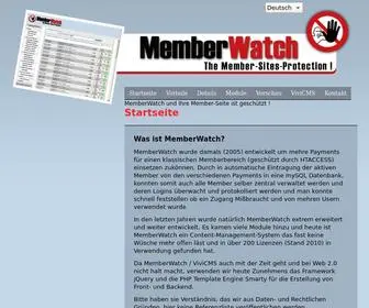 Memberwatch.com(MemberWatch) Screenshot