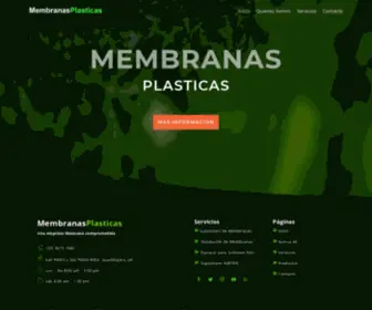 Membranasplasticas.com(Membranas Plasticas) Screenshot