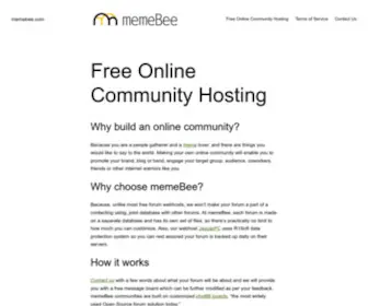 Memebee.com(Memebee) Screenshot