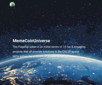 Memecoinuniverse.io(MCU) Screenshot