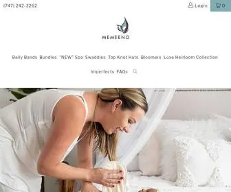 Memeeno.com(MEMEENO Luxe Baby Essentials) Screenshot