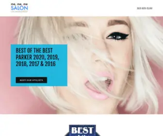 Mememeonmainstreet.com(Best of the Best Salon) Screenshot