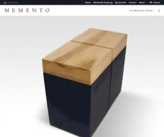 Mementomemorials.com(Cremation Urns) Screenshot