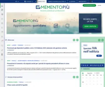 Mementopiu.it(Mementopiu) Screenshot