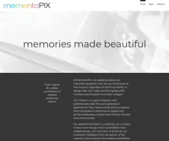 Mementopix.com(Home) Screenshot