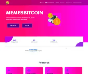 Memesbitco.in(MEMESBITCOIN) Screenshot