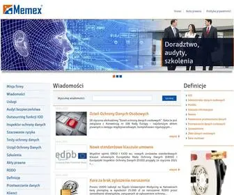 Memex.pl(Dane osobowe w praktyce) Screenshot