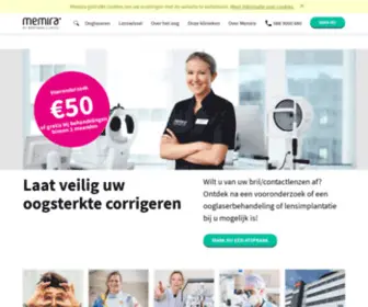 Memira.nl(Memira by Bergman Clinics) Screenshot