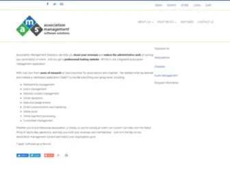 Memlink.com(Association Management Solutions) Screenshot