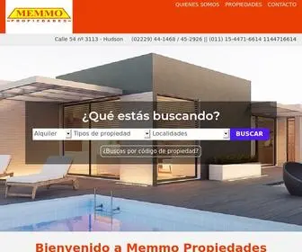 Memmoprop.com(Memmo Propiedades) Screenshot