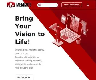 Memmos.ae(Stategic Marketing Company) Screenshot