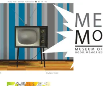 Memo-Museum.com(Muzej dobrih uspomena) Screenshot