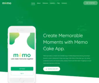 Memo.ng(Memo Cake App) Screenshot