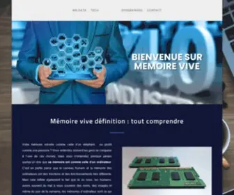 Memoire-Vive.org(Memoire vive définition) Screenshot