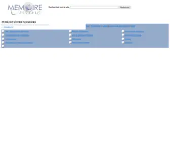 Memoireonline.com(Mémoire) Screenshot