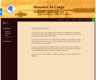 Memoiresducongo.be(Indépendance) Screenshot