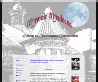 Memoirmadness.com(Memoir Madness) Screenshot