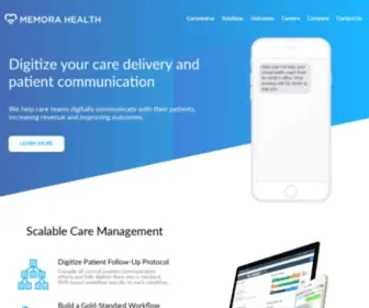 Memorahealth.com(HIPAA-Compliant Patient and Provider Communication) Screenshot