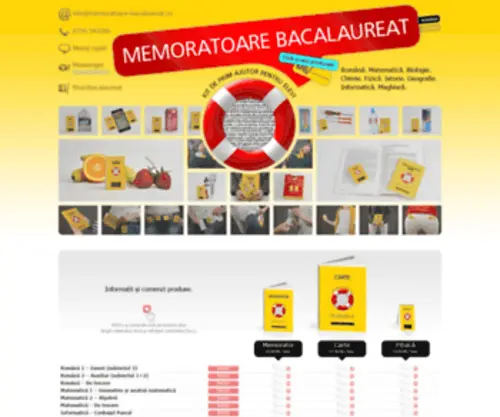 Memoratoare-Bacalaureat.ro(Memoratoare Bacalaureat) Screenshot