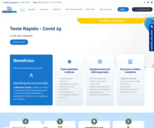 Memorial-Saude.com.br(Plano de Saúde) Screenshot