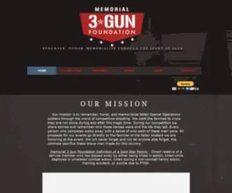 Memorial3Gun.com(Memorial3Gun's goal) Screenshot