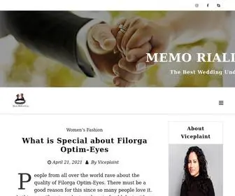 Memorialdafama.com(Memo Rialda Afma) Screenshot