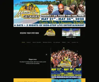 Memorialdaygetaway.com(Memorial Day Getaway) Screenshot