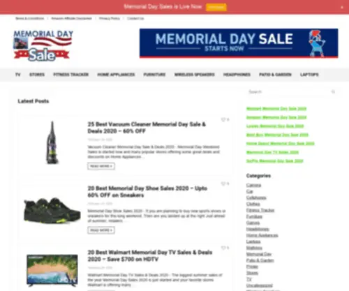 Memorialdaysale2019.com(Memorial Day SalesWalmart) Screenshot