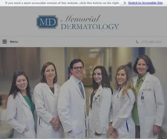 Memorialdermatology.com(Dr. Greg Pearson) Screenshot