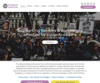 Memorialfamilyfund.org.uk(The National Memorial Family Fund) Screenshot