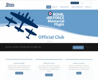 Memorialflightclub.com(The RAF Memorial Flight Club) Screenshot