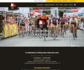 Memorialkrolaka.pl(Memoriał Stanisława Królaka) Screenshot