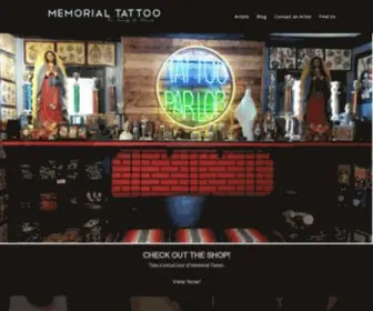 Memorialtattooatl.com(Memorial Tattoo) Screenshot