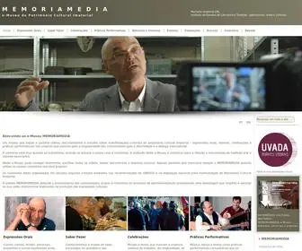 Memoriamedia.net(Início) Screenshot