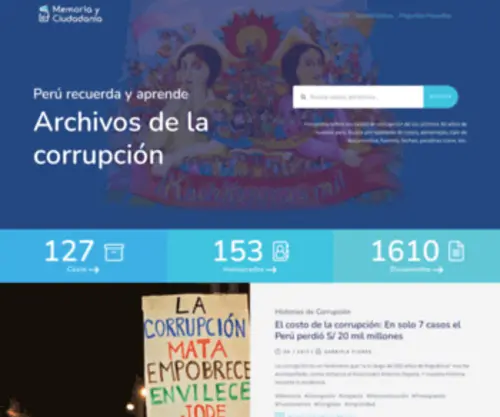 Memoriayciudadania.org(Memoria) Screenshot