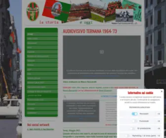 Memorierossoverdi.it(Memorierossoverdi la storia della ternana) Screenshot