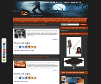 Memoriesofhalloween.com(Halloween) Screenshot