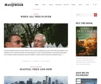 Memoriesofhollywood.com(Memories of Hollywood) Screenshot