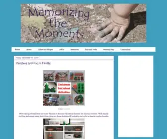 Memorizingthemoments.com(Memorizing the Moments) Screenshot