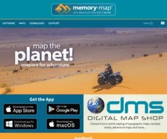Memory-Map.co.uk(Memory-Map GPS Mapping Apps for PC, Mac, iPhone, iPad, Android) Screenshot