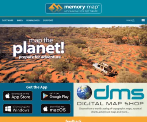 Memory-Map.com.au(Memory Map) Screenshot