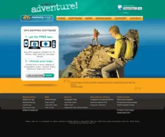 Memory-Map.com(Navigation App for Hiking & Boating) Screenshot