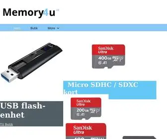 Memory4U.se(Memory4u) Screenshot