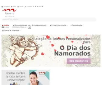 Memorybrindes.com.br(Memory Brindes Personalizados) Screenshot