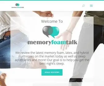 Memoryfoamtalk.com(Memory Foam Talk) Screenshot