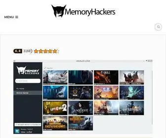 Memoryhackers.me(MemoryHackers Download Sector) Screenshot